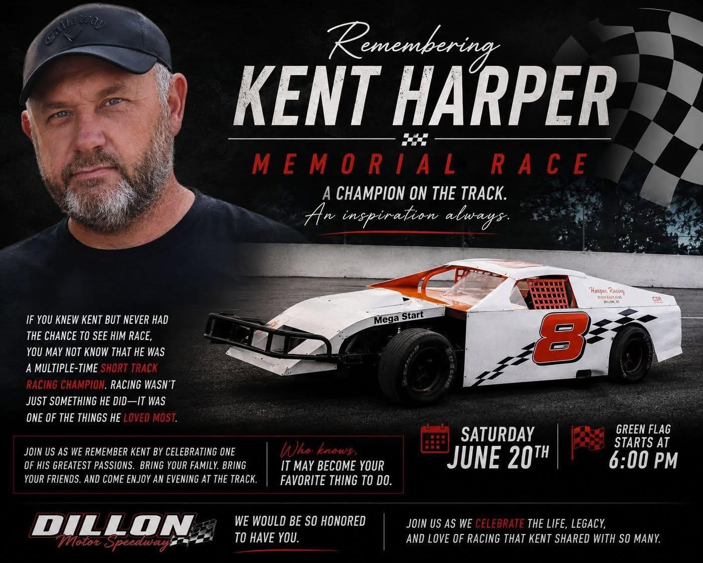 Kent Harper Memorial 300 – Saturday June 20th